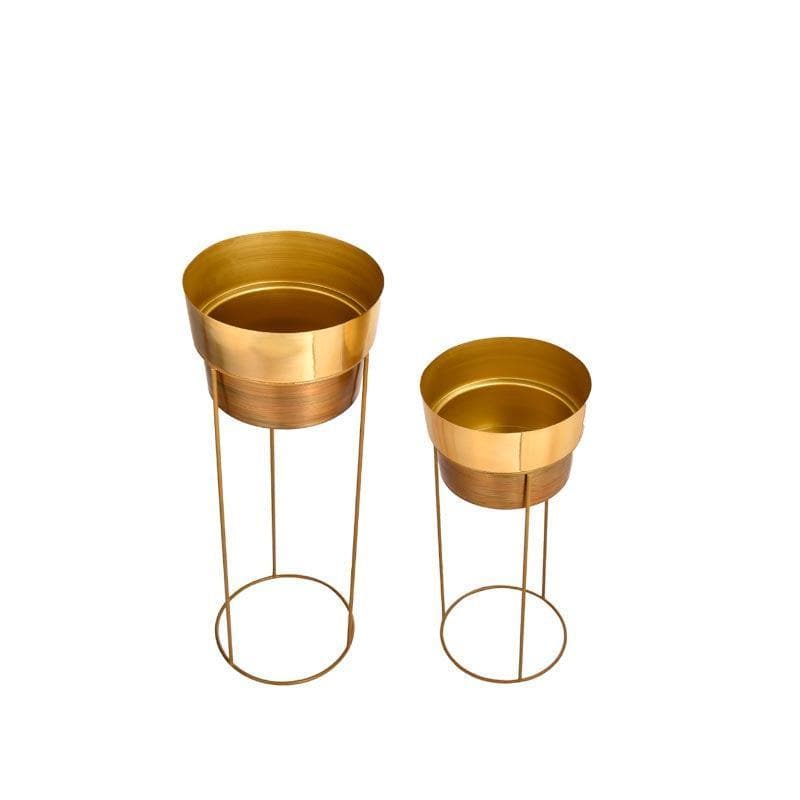 Buckety Metal Planter - Set Of Two media 4