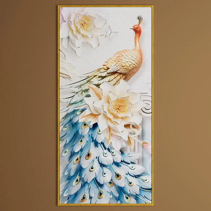 Peacock Troop Wall Art media 2