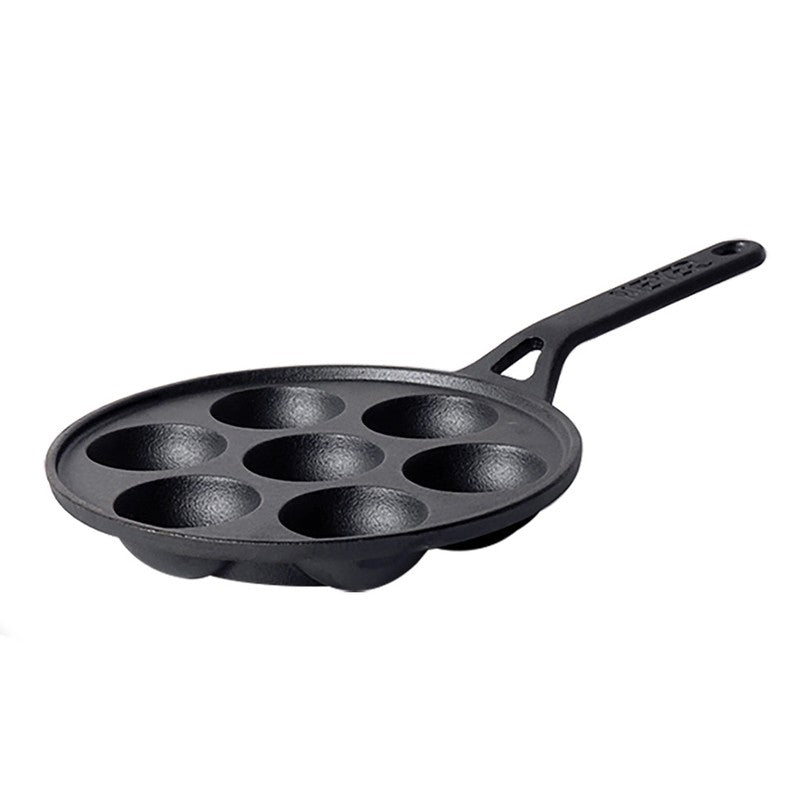 Meyer Long Handle Cast Iron Paniyaram Pan media 9