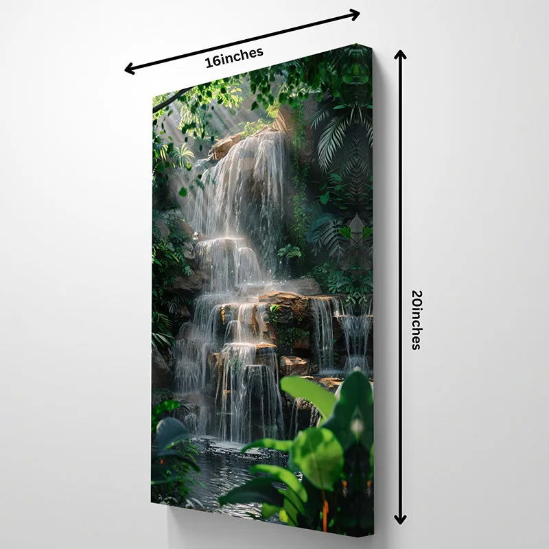 Dappled Cascades Wall Art media 6
