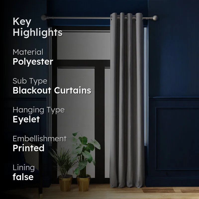 Clovar Blackout Curtain - Cool Grey media 2
