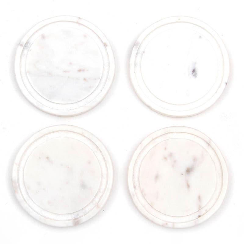 Veli Coaster (White) - Set Of Four media 4