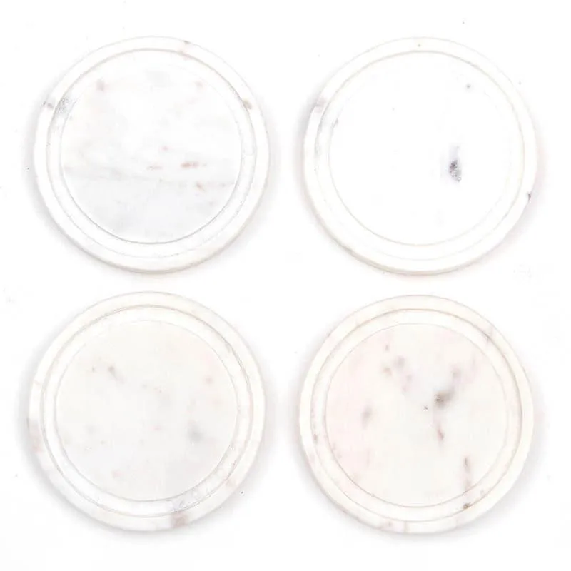 Veli Coaster (White) - Set Of Four media 4