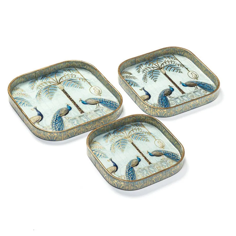 Countryside Rectangle MDF Serving Tray (Set Of Three) - Set Of Three media 3