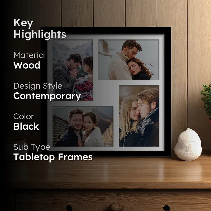 Memora Collage Photo Frame - Black media 2