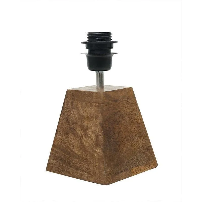 Pyramid Perfection Rose Fabric Table Lamp - Multicolor media 4