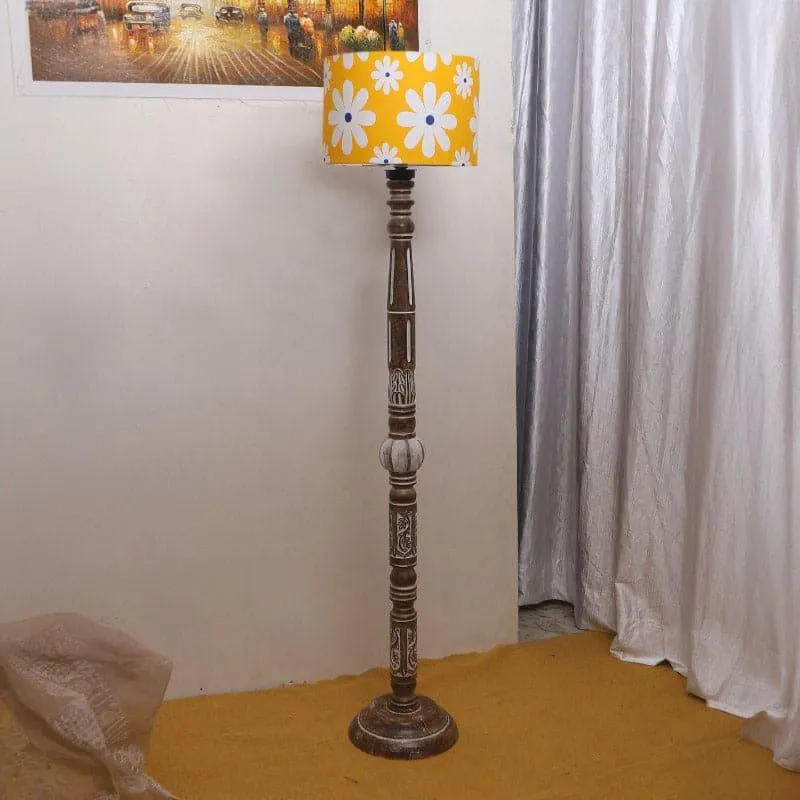 Colton Round Bloomy Floor Lamp media 3