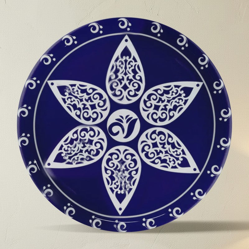 Sapphire Motif Metal Wall Plates - Set of Four media 7