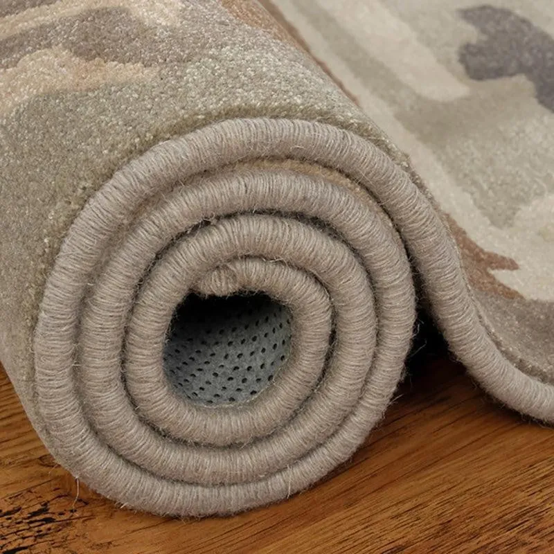 Veles Hand Tufted Abstract Wool & Nylon Carpet - Grey media 6