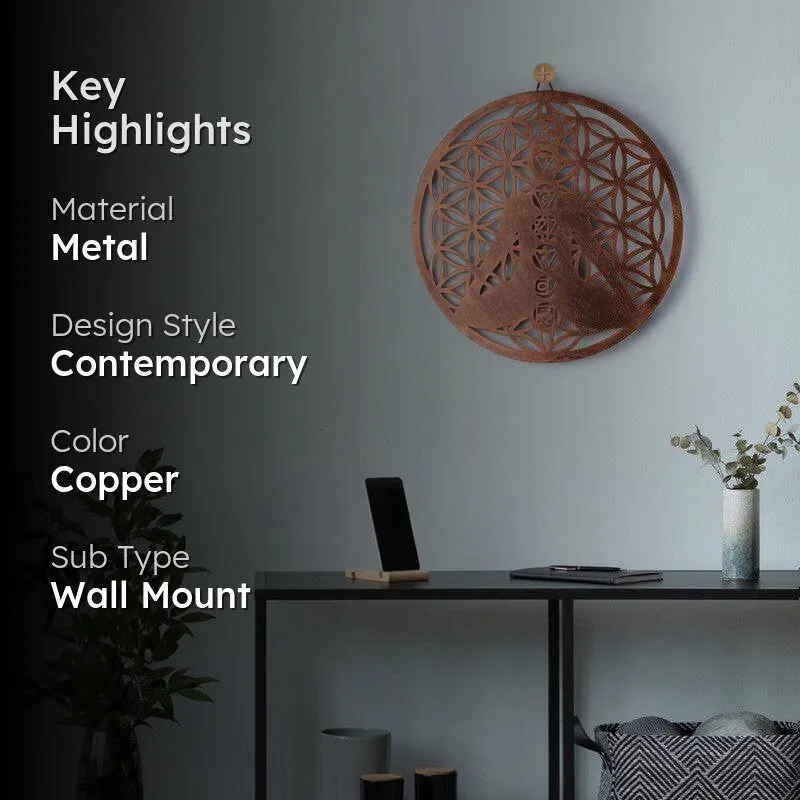 Calming Chakras Metal Wall Accent media 2