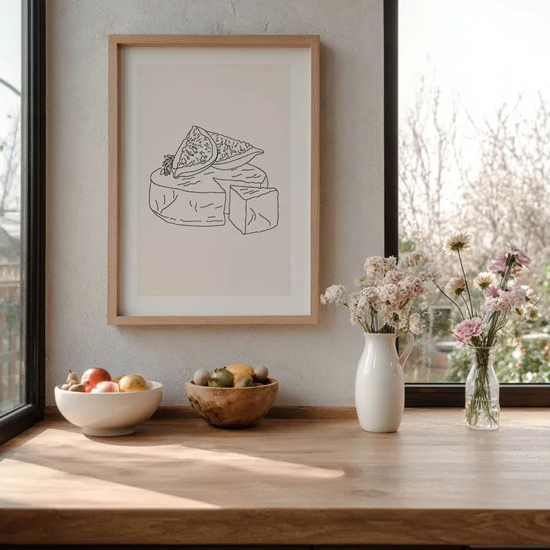 Chefs Palette Archival Canvas Wall Art - Brown media 7