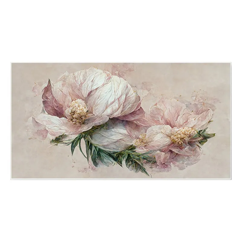 Zinnia Zeta Floral Canvas Wall Painting media 3