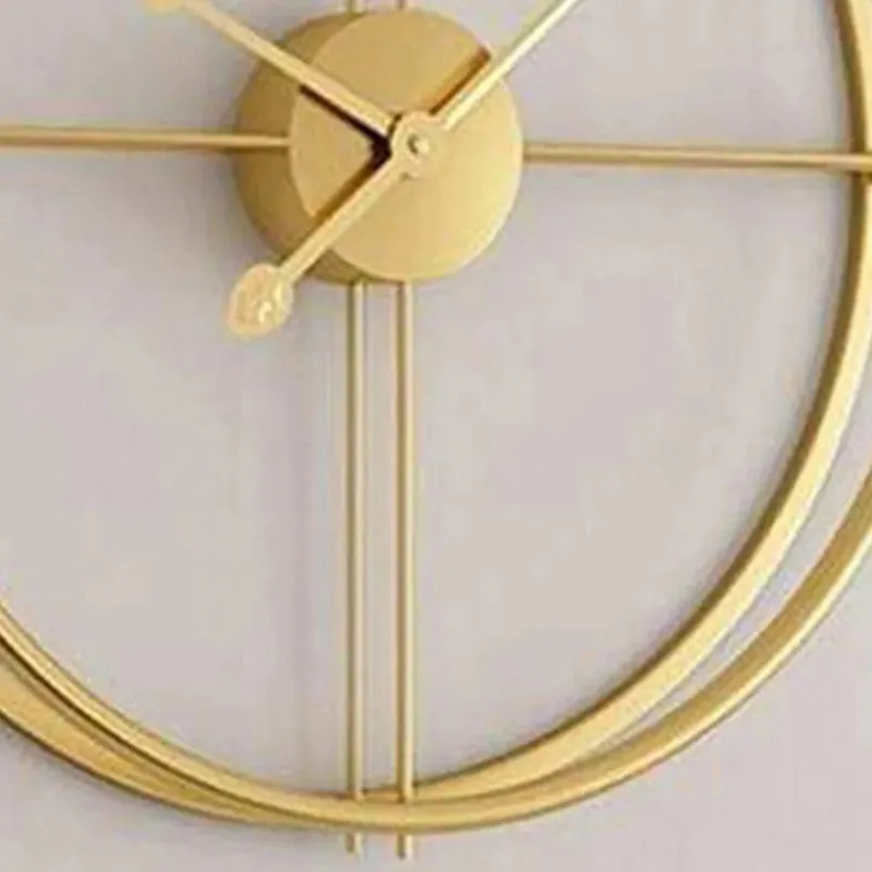 Aurum Lumire Metal Analog Wall clock media 3