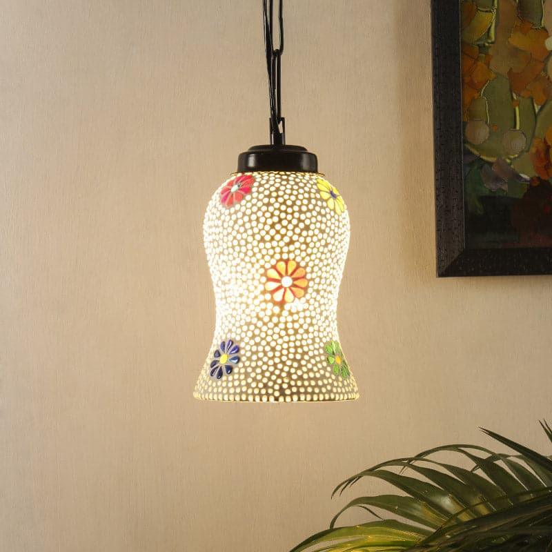 Chandeya Flora Glass Ceiling Lamp