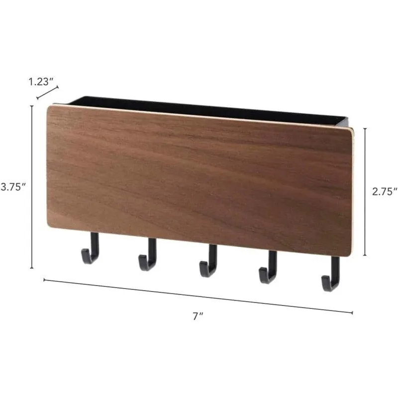 Onio Wooden Key Holder - Brown media 7