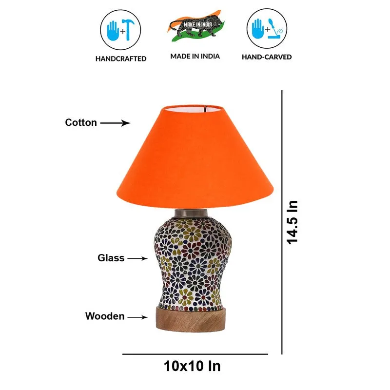 Vionelle Wooden Table Lamp - Multicolor media 9