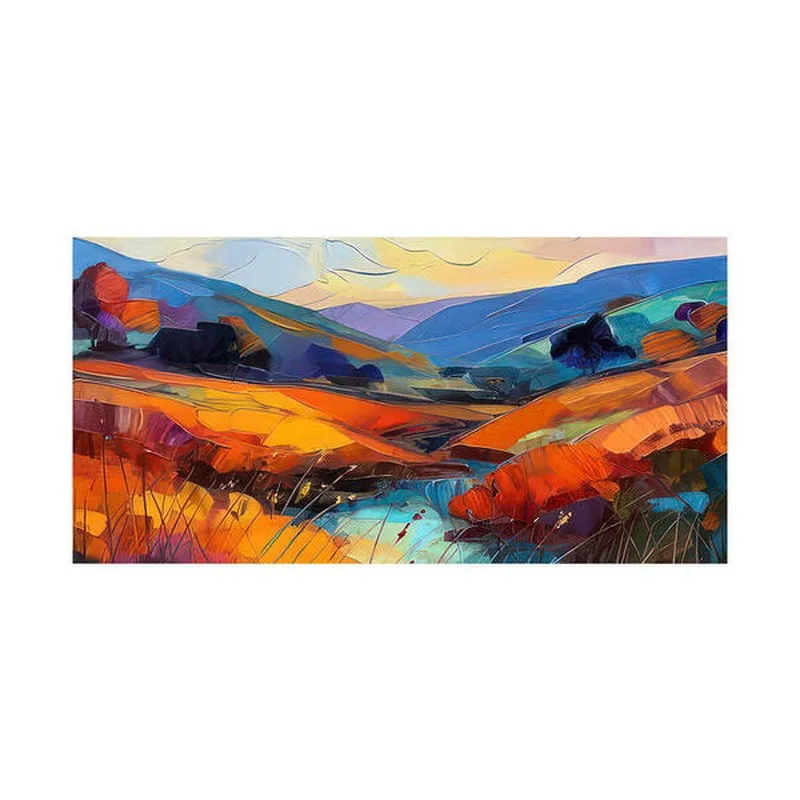Nature Colorful Wall Painting media 4