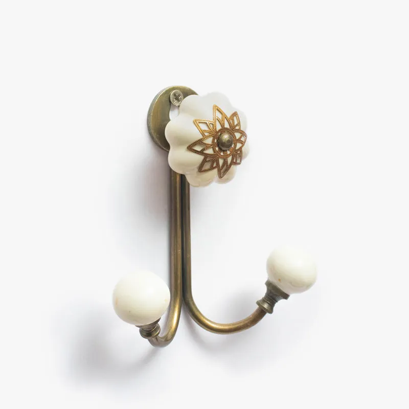 Etno Floral Filigree Wall Hook media 3