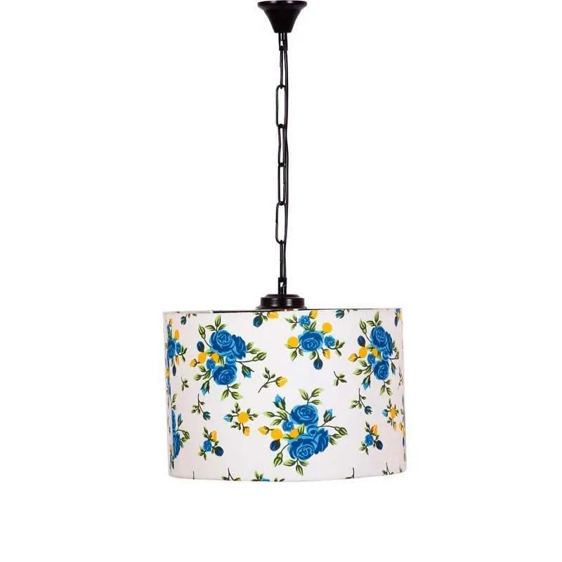 Floral Nirvana Fabric Ceiling Lamp media 4