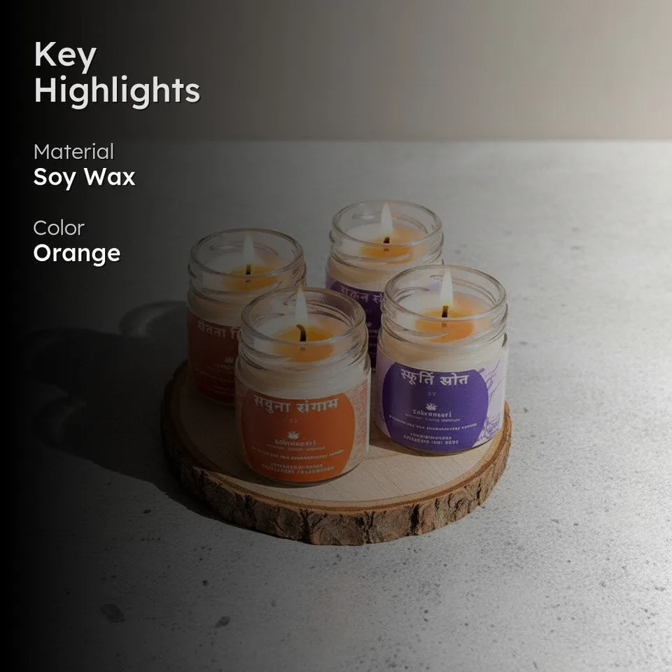 Nidra Devi Lavender Scented Candle media 2
