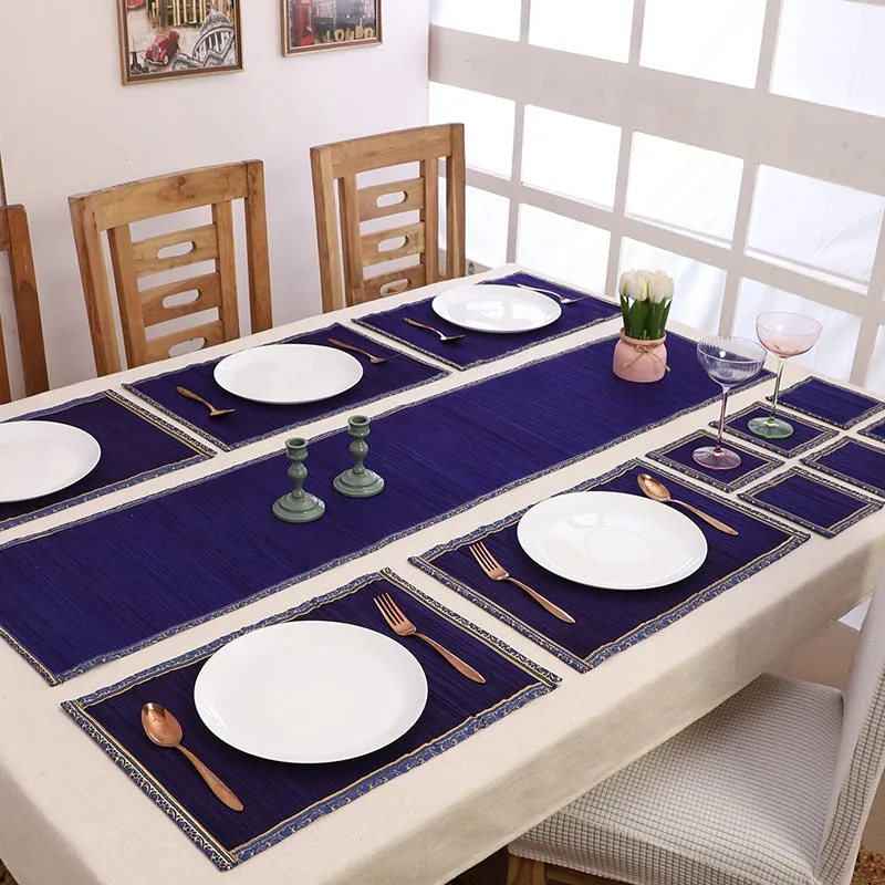 Eco Sip Bamboo Kitchen Linen Set (Purple) - Thirteen Piece Set media 1
