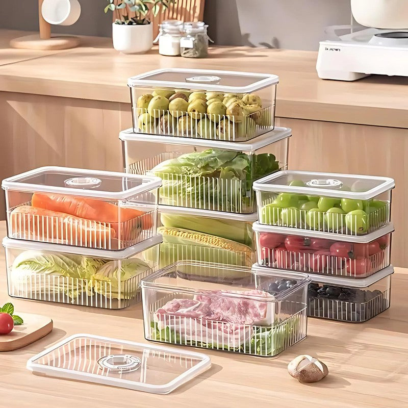 EternaSeal Keeper Container (900 mL/1800 mL/3400 mL) -  Set of Three media 5