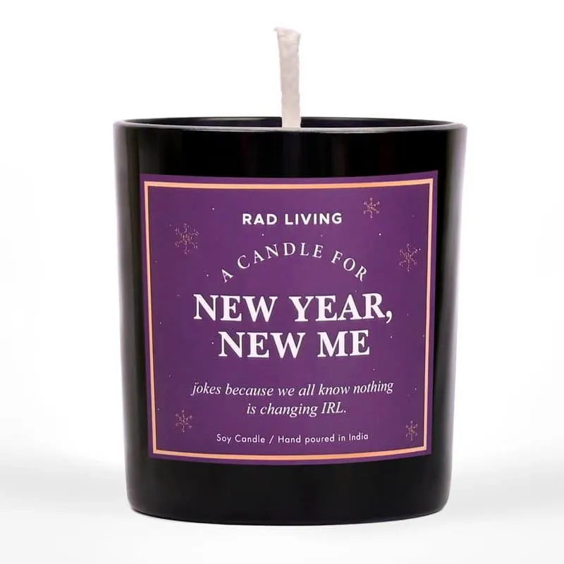 New Year, New Me - Sweet Plum Wine Scented Candle media 5