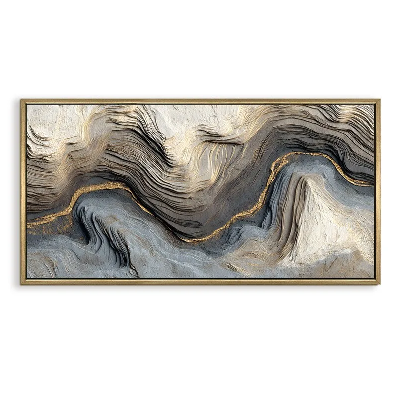 Fluid Horizon Canvas Wall Art media 3