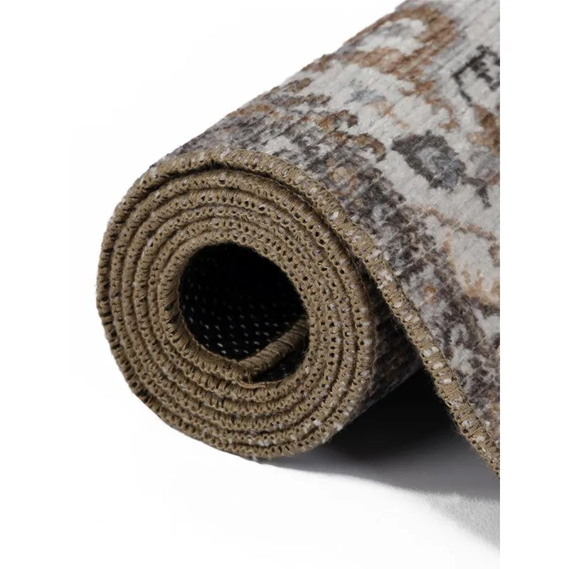 Daniyar Ethnic Carpet - Ash media 7