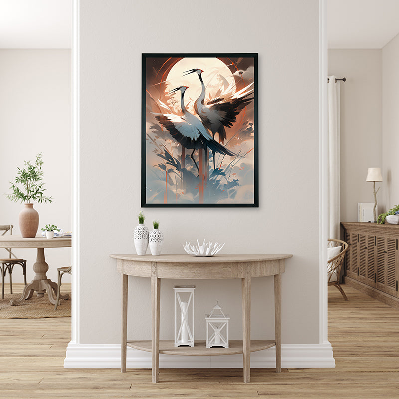 Crane Call Wall Art media 4