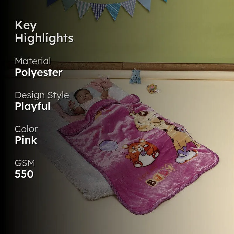 Monte Carlo Cuddle Critter Blanket - 550 GSM media 2