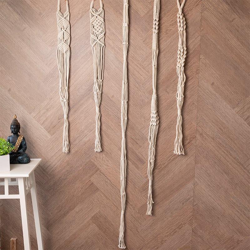 Olwen Macrame Planter - Set Of Five media 3