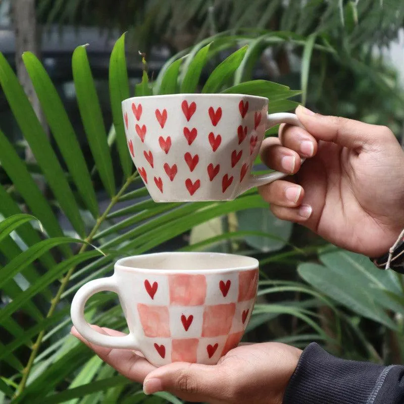Enger Ceramic Tea Cup (200 mL Each) - Set of Two media 3