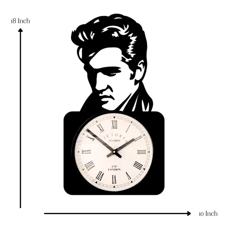 Retrotime Steel Analog Wall Clock - Black media 7