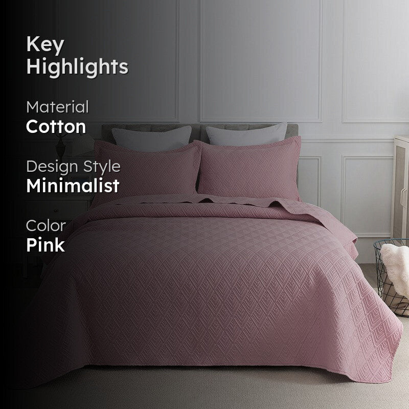 Blush Charm Bed Cover media 2