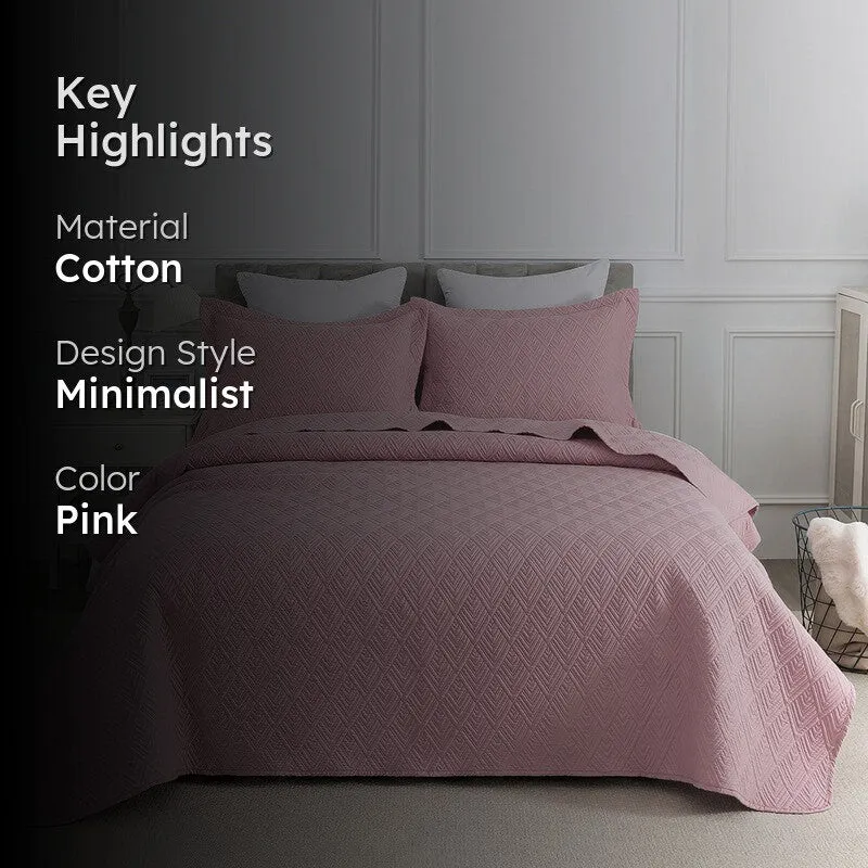 Blush Charm Bed Cover media 2