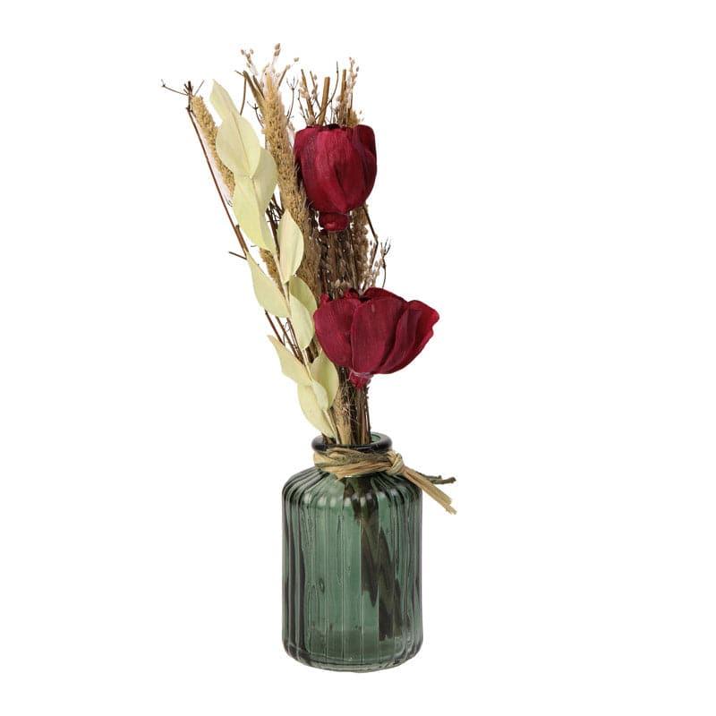 Vintage Decorative Vase with Dried Flowers media 5