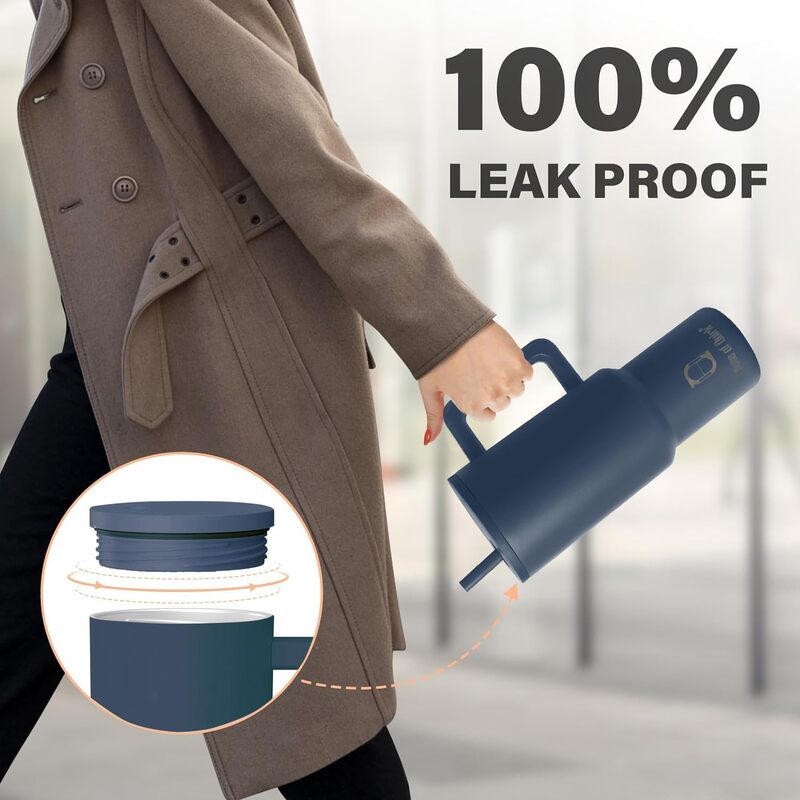 Hydra Boost Stainless Steel Tumbler (1200 ML) - Shadow Blue image 6