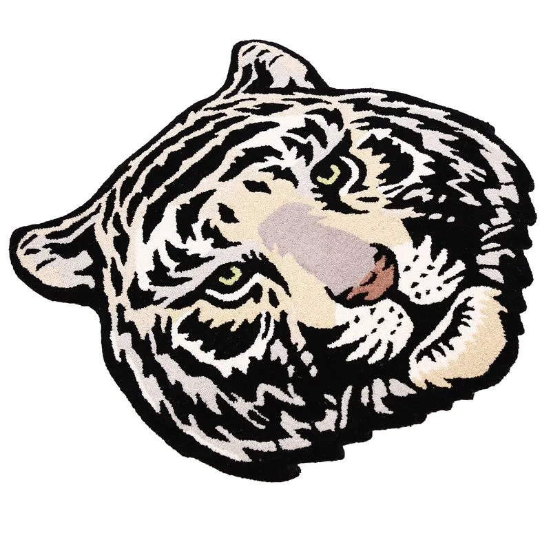 Roaring Face Cotton Carpet media 4