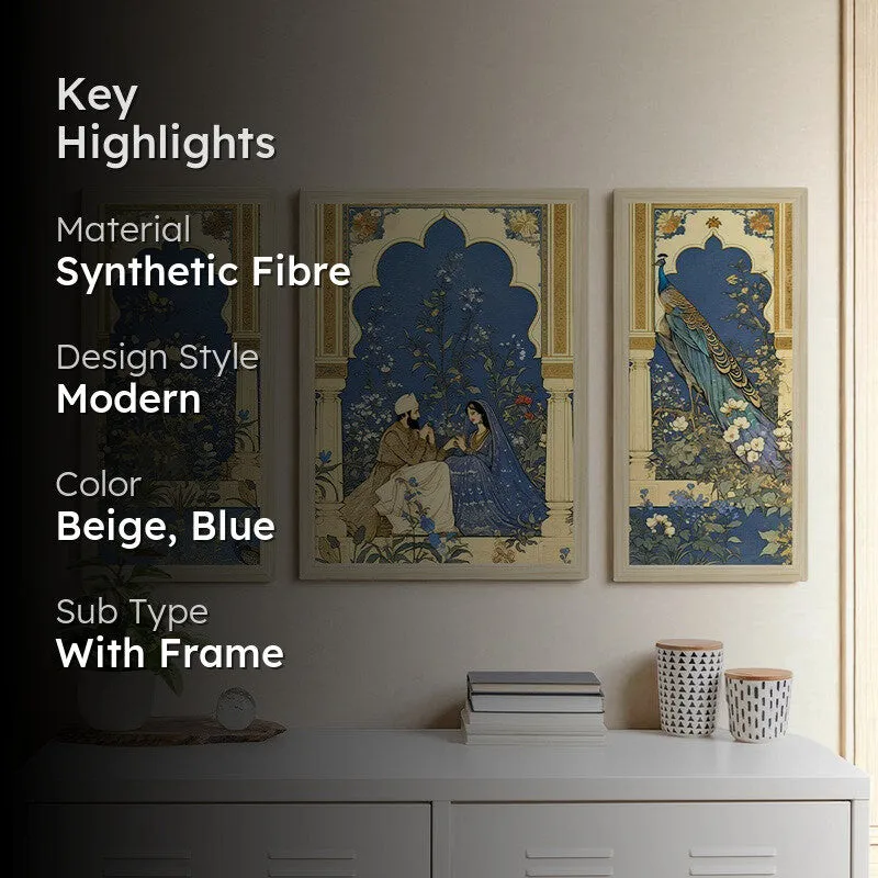 Rangmala Wall Art - Set of Three media 2