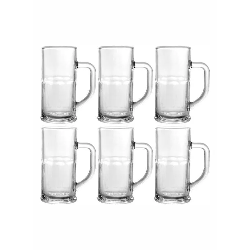 Allur Beer Mug (380 ML) - Set Of Six media 3