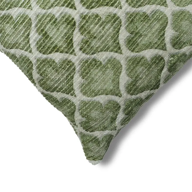 DiagMatrix Cushion Cover (Olive) - Set Of Three media 4