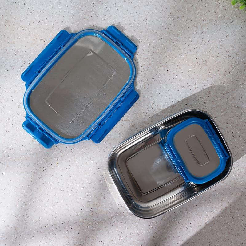 Naughty Kanha Blue Lunch Box (775/150 mL) - Two Piece Set media 6