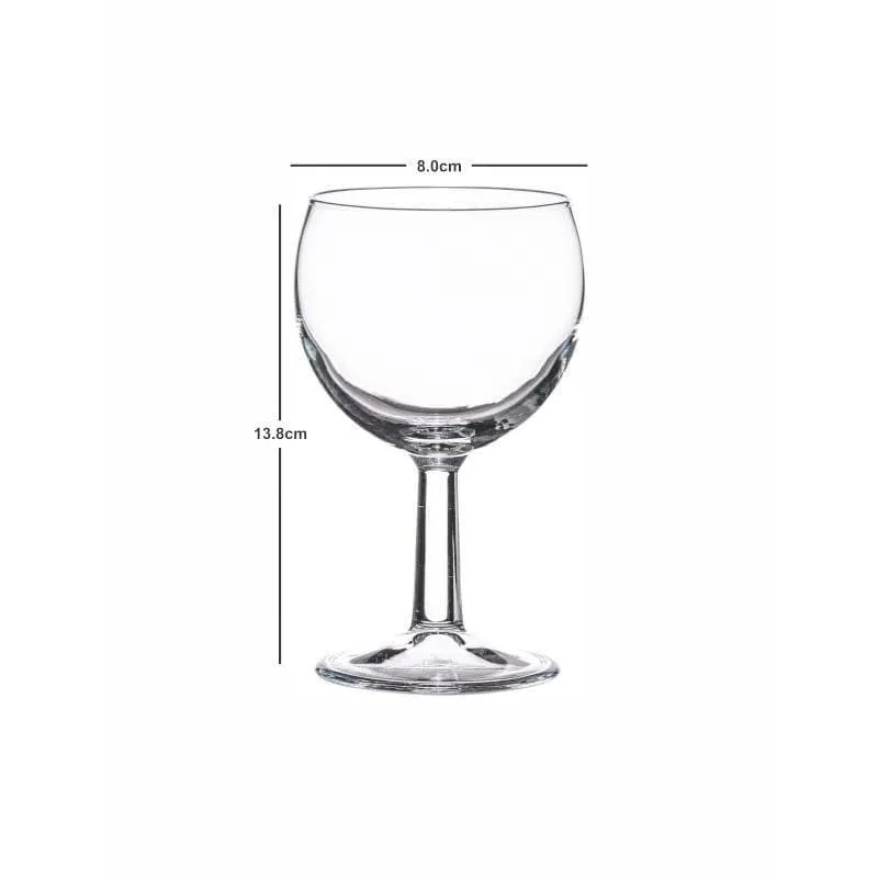 Pasabahce Makaria White Whiskey Glasses (255 mL) - Set Of Two media 4