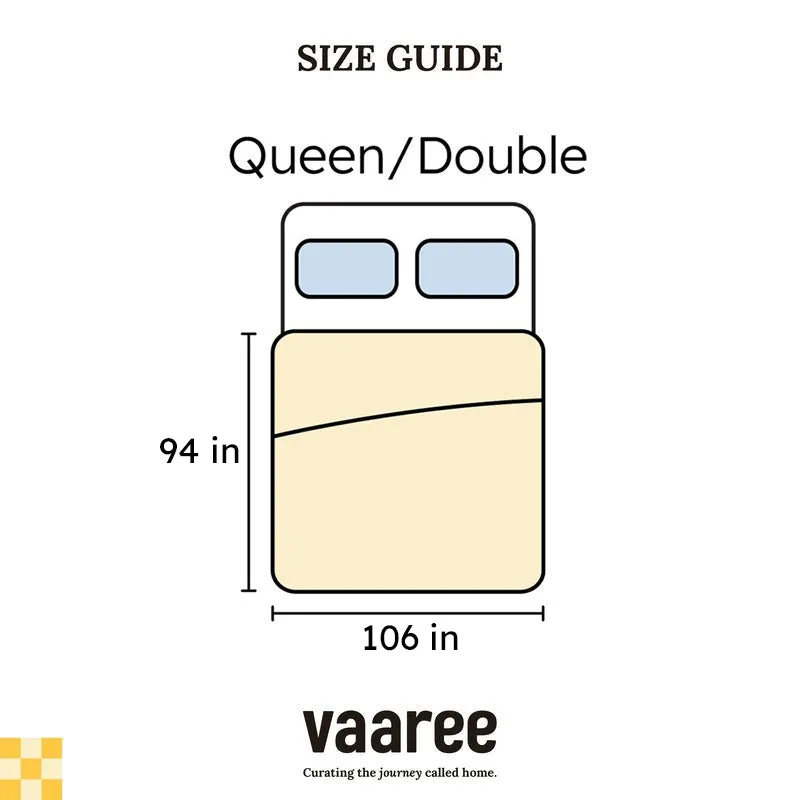 Rang Flow Cotton Bedsheet (Parrot Green,White) - 120 TC media 7