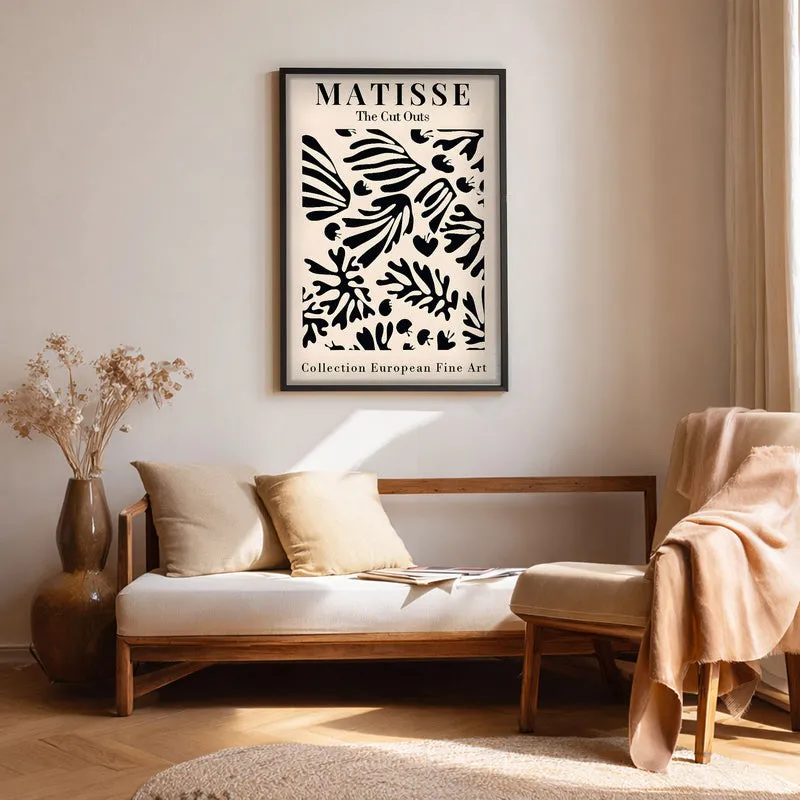 Nocturne Canvas Wall Painting With Black Frame media 1