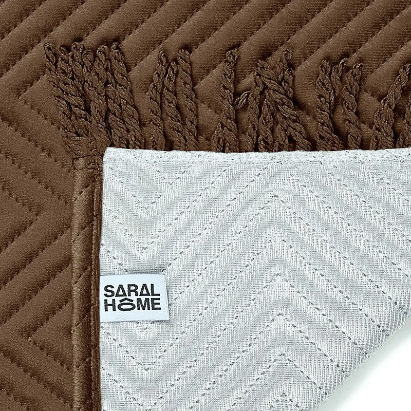 Contour Craft Throw - Brown media 4