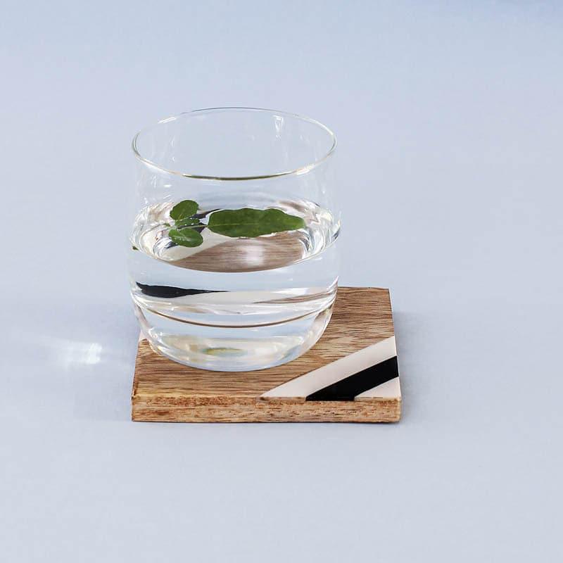 Timberloo Wooden Coaster - Set Of Four media 3