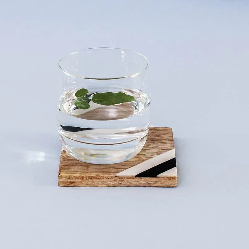 Timberloo Wooden Coaster - Set Of Four media 3