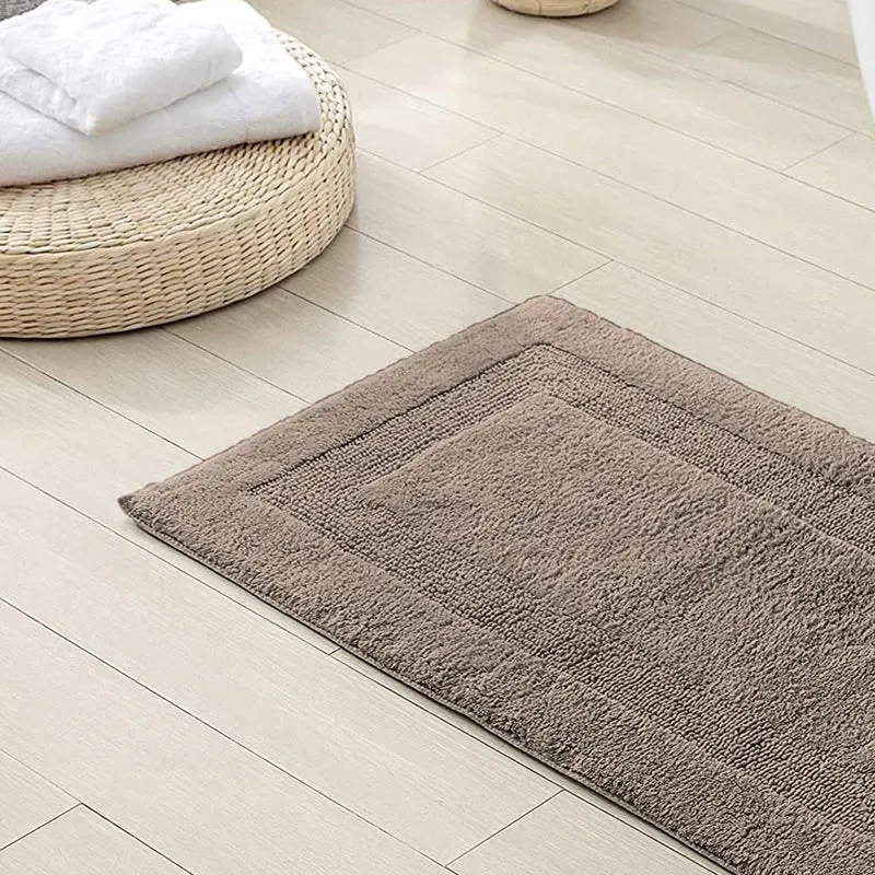 Paris Luxe Reversible Bath Mat - Light Brown media 3